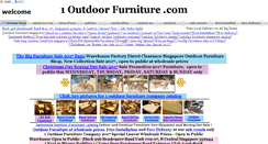 Desktop Screenshot of 1outdoorfurniture.com